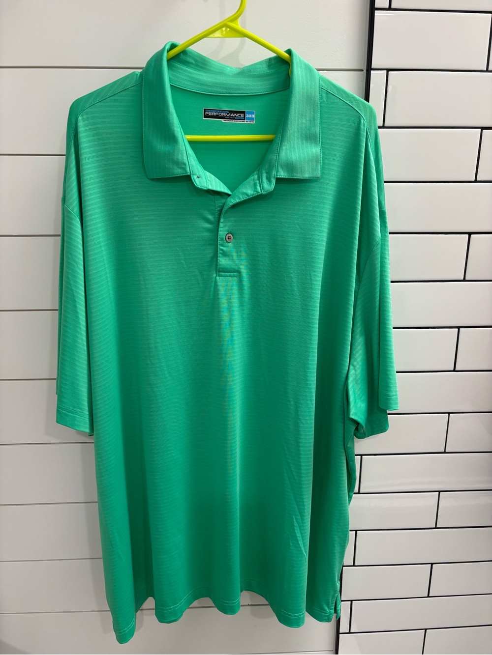 Roundtree & Yorke Teal Green Polo Shirt